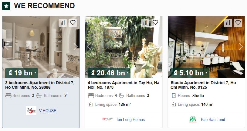 Property with Priority+, homepage