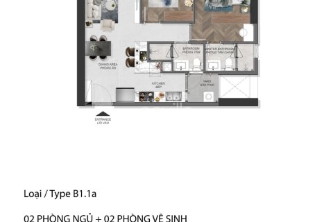 1 bedroom Apartment in Thu Duc, Ho Chi Minh, No. 29045 29