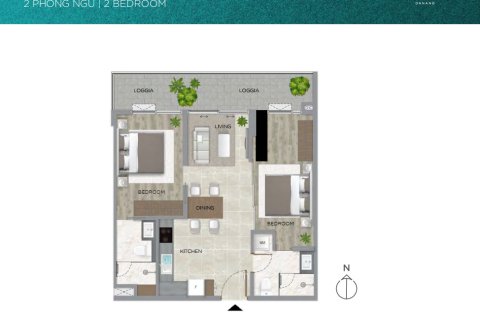 2 bedrooms Condo in The Filmore Da Nang in Hai Chau, Da Nang, No. 25878 14