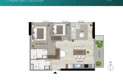 2 bedrooms Condo  in The Filmore Da Nang in Hai Chau, Da Nang,  No. 25880 10