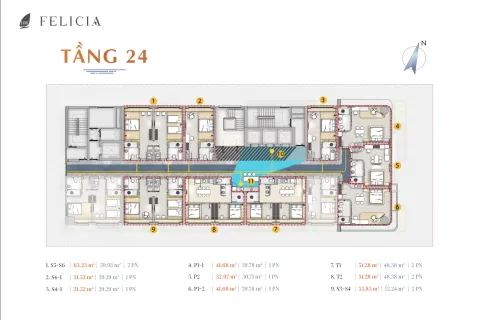 2 bedrooms Apartment in Ngu Hanh Son, Da Nang,  No. 29364 4