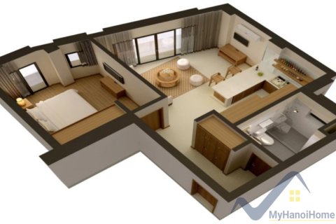 1 bedroom Apartment in Tay Ho, Ha Noi, No. 20203 11