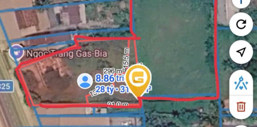 Земельный участок 3162м2 в  № 30198