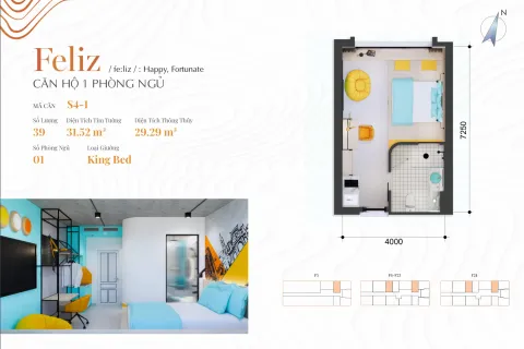 1 bedroom Apartment in Ngu Hanh Son, Da Nang,  No. 29358 3