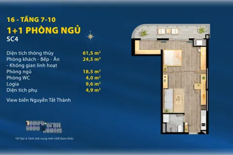 1 bedroom Apartment in Thanh Khe, Da Nang, No. 29984 4