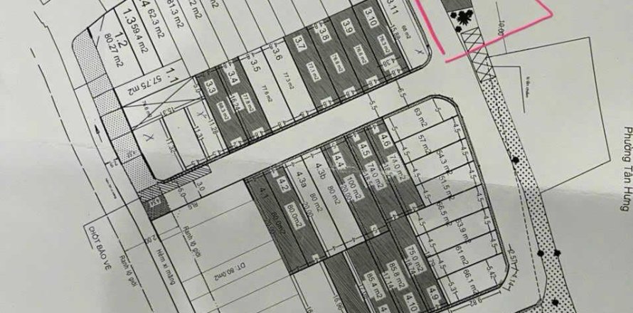 297.2m2 Land in District 7, Ho Chi Minh,  No. 26186