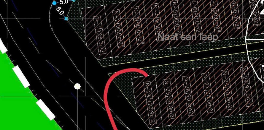 Земельный участок 114.2м2 в Район 7, Хошимин ,  № 26077