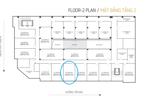 Квартира с 1 спальней в Хайтяу, Дананг , № 25739 7