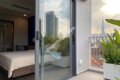 Квартира с 3 спальнями в Тхудык, Хошимин , № 25988 3