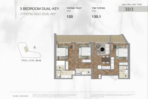 3 bedrooms Apartment in Son Tra, Da Nang,  No. 29469 3