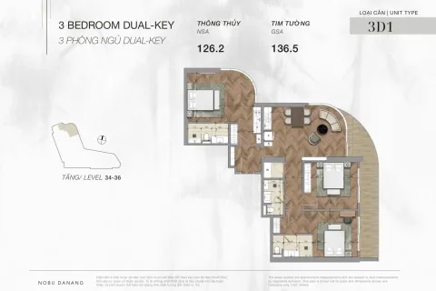 3 bedrooms Apartment in Son Tra, Da Nang,  No. 29469 13
