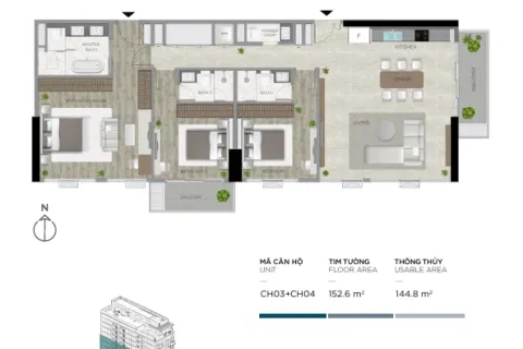 3 bedrooms Apartment in Hai Chau, Da Nang,  No. 29472 7