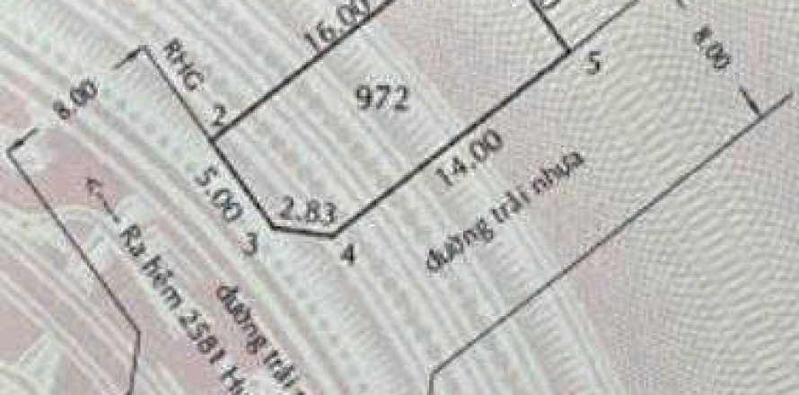 Земельный участок 112м2 в Нябе, Хошимин ,  № 25902