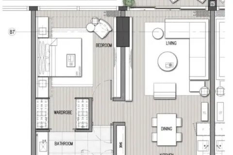 1 bedroom Apartment in Da Nang,  No. 29371 19