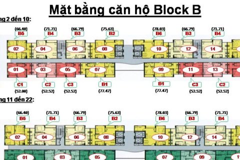 Квартира с 3 спальнями в Хошимин ,  № 26788 3