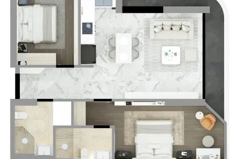 2 bedrooms Apartment in Son Tra, Da Nang,  No. 29443 3