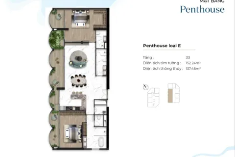 2 bedrooms Penthouse in Lien Chieu, Da Nang,  No. 29457 16
