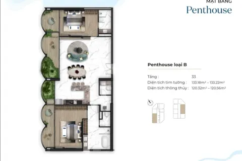 2 bedrooms Penthouse in Lien Chieu, Da Nang,  No. 29457 18