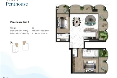 2 bedrooms Penthouse in Lien Chieu, Da Nang,  No. 29457 12