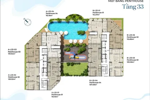 2 bedrooms Penthouse in Lien Chieu, Da Nang,  No. 29457 10