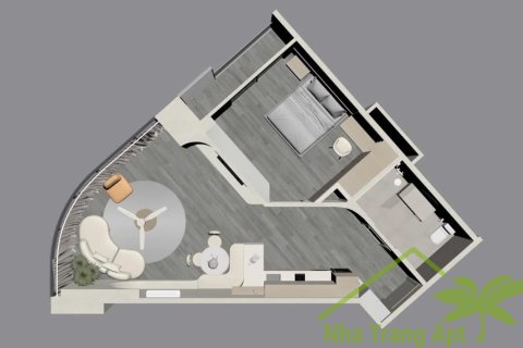 1 bedroom Apartment in Nha Trang, No. 27922 8