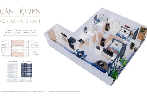 2 bedrooms Apartment in Hai Chau, Da Nang,  No. 29398 5