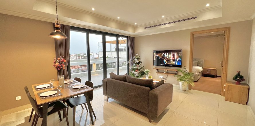 Квартира с 2 спальнями в Тхудык, Хошимин ,  № 26022