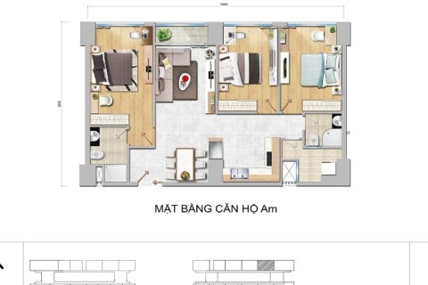 3 bedrooms Apartment in Ho Chi Minh,  No. 26763