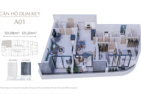 3 bedrooms Apartment in Hai Chau, Da Nang,  No. 29436 2