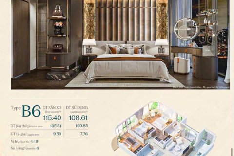 Квартира с 3 спальнями в Район 7, Хошимин ,  № 26030 5