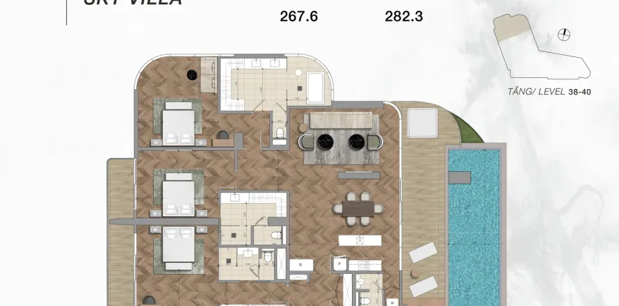3 bedrooms Villa in Son Tra, Da Nang,  No. 29494